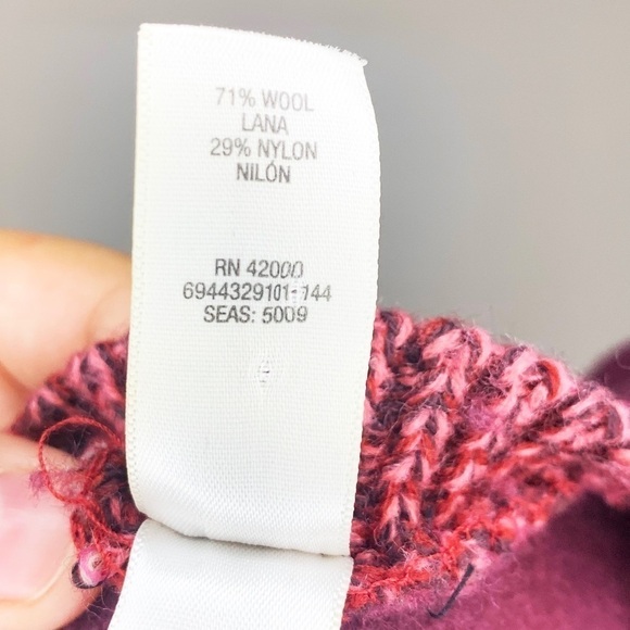 Route 66 Wool Blend Beret, Maroon Burgundy OSFM - Picture 6 of 6